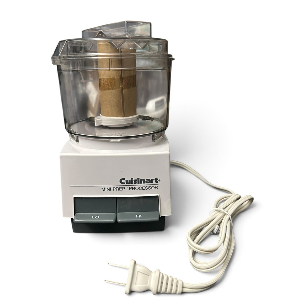 Vintage Cuisinart Mini Prep Food Processor DLC-1 Complete In Box New Old Stock - Picture 3 of 14